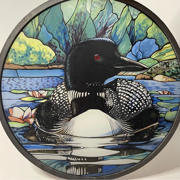 Glassmasters Accents Vintage 987 Glassmasters Suncatcher Duck